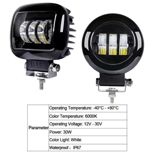 12v round square led light car headlight fog light for auto off road for motorcycle waterproof led auto work lights
12v round square led light car headlight fog light for auto off road for motorcycle waterproof led auto work lights