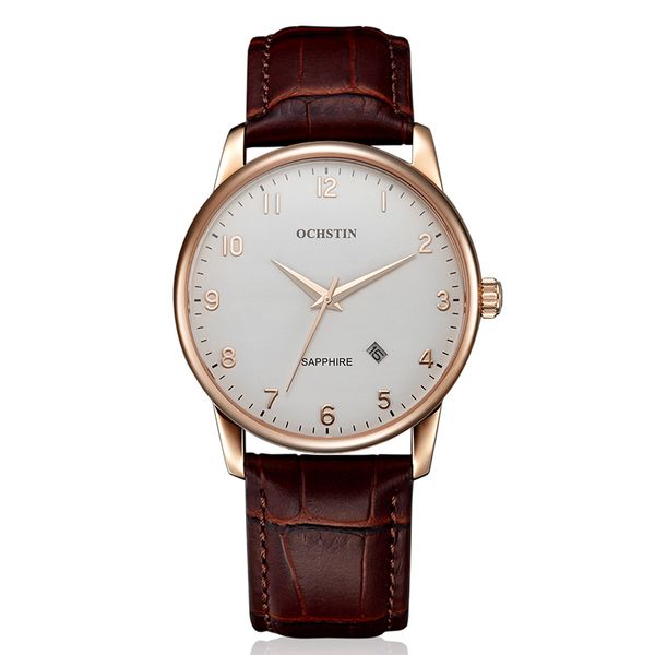 ochstin simple quartz business watches fashion casual men leather belt calendar waterproof wristwatch, Slivery;brown
ochstin simple quartz business watches fashion casual men leather belt calendar waterproof wristwatch, Slivery;brown