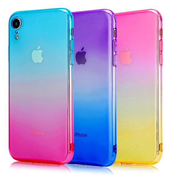 New for Iphone XS max XR X 6S 7 8 PLUS Gradient Color TPU Gel Skin Case Phone Cover Accessoriescell cell phone case cover slim transparent
New for Iphone XS max XR X 6S 7 8 PLUS Gradient Color TPU Gel Skin Case Phone Cover Accessoriescell cell phone case cover slim transparent