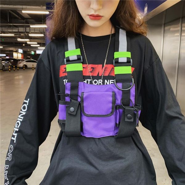 мужчины женщины моды chest rig сумка светоотражающий жилет streetwear функциональная грудную обвязку чемоданчик передняя поясная сумка рюкза
мужчины женщины моды chest rig сумка светоотражающий жилет streetwear функциональная грудную обвязку чемоданчик передняя поясная сумка рюкза