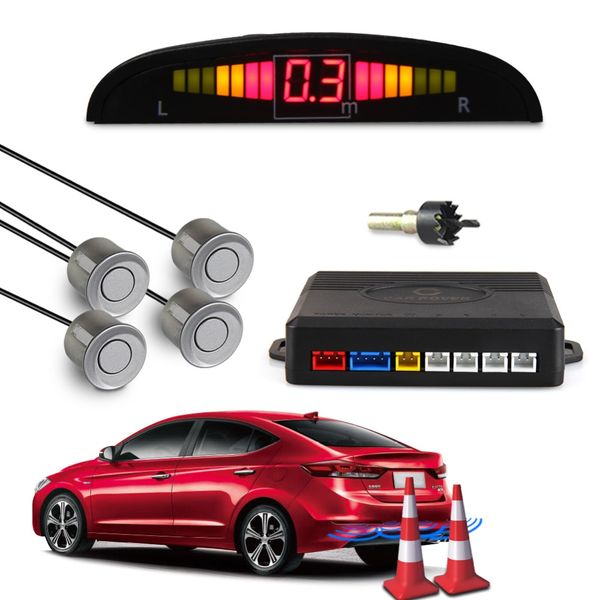 car auto parktronic led parking sensor with 4 sensors reverse backup car parking radar monitor detector system backlight display
car auto parktronic led parking sensor with 4 sensors reverse backup car parking radar monitor detector system backlight display