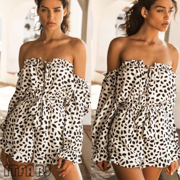 women bodysuit off shoulder playsuit party evening summer romper jumpsuit shorts, Black;white
women bodysuit off shoulder playsuit party evening summer romper jumpsuit shorts, Black;white