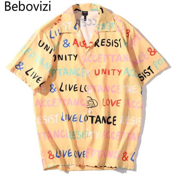 men's casual shirts bebovizi fashion letter graffiti print clothes beach hawaiian aloha mens short sleeve shirt summer camisas, White;black
men's casual shirts bebovizi fashion letter graffiti print clothes beach hawaiian aloha mens short sleeve shirt summer camisas, White;black