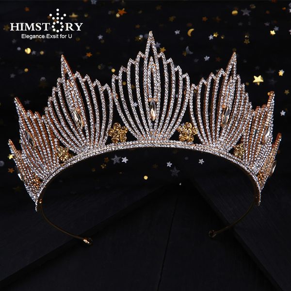 himstory vintage peacock crystal tiara bridal hair accessories wedding quinceanera tiaras and crowns pageant rhinestone crown, Golden;white
himstory vintage peacock crystal tiara bridal hair accessories wedding quinceanera tiaras and crowns pageant rhinestone crown, Golden;white