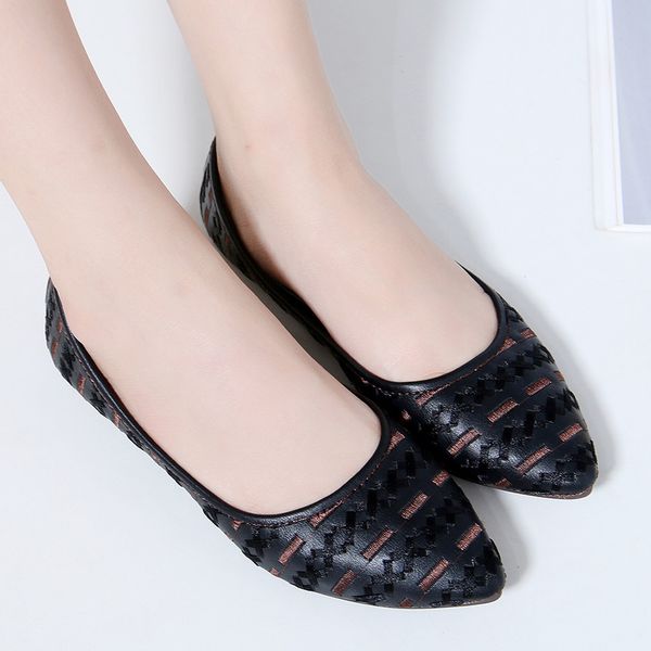 business working women's flat shoes new fashion bohemian shallow mouth single shoes comfortable flat ladies lazy footwear, Black
business working women's flat shoes new fashion bohemian shallow mouth single shoes comfortable flat ladies lazy footwear, Black