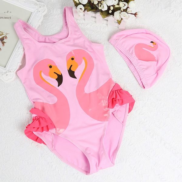 children's one-piece swimsuit flamingo breifs cap set girls and infants swimming suit kids cartoon swimwear new born beach-wear
children's one-piece swimsuit flamingo breifs cap set girls and infants swimming suit kids cartoon swimwear new born beach-wear