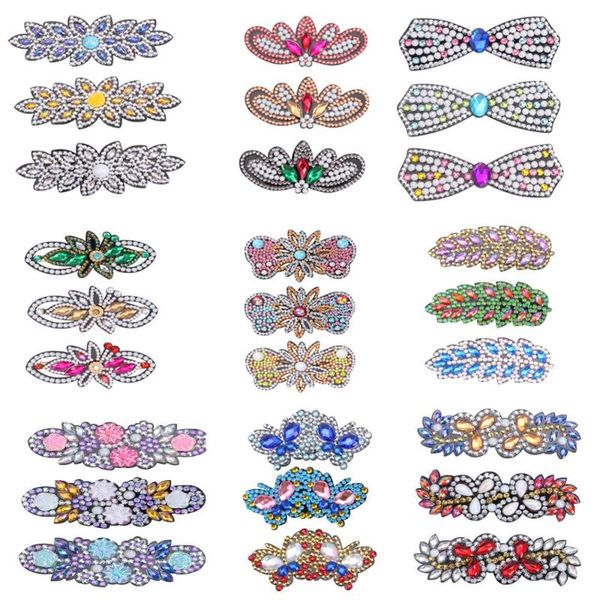 paintings 3pcs diy full drill diamond painting hair clip flower leaf barrette hairpin handmade bobby pin styling headdress
paintings 3pcs diy full drill diamond painting hair clip flower leaf barrette hairpin handmade bobby pin styling headdress