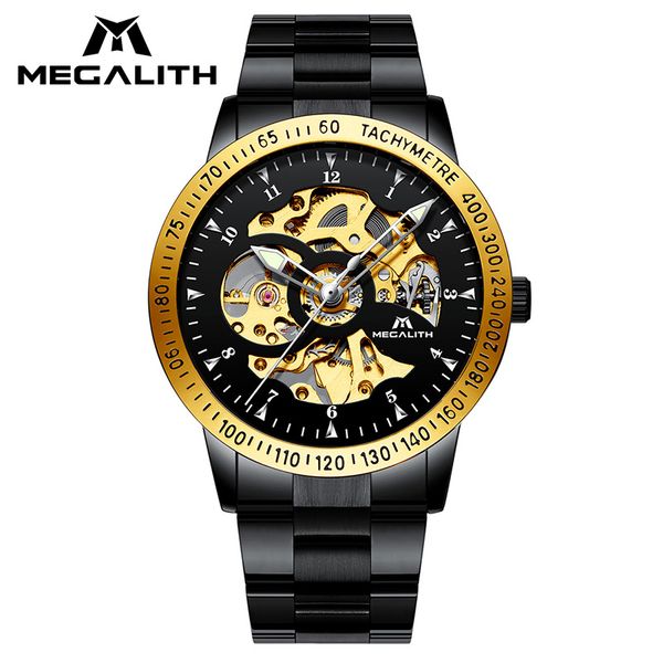megalith luxury gold case hollow mechanical watch men sport waterproof automatic wrist watch for men relogio masculino, Slivery;brown
megalith luxury gold case hollow mechanical watch men sport waterproof automatic wrist watch for men relogio masculino, Slivery;brown