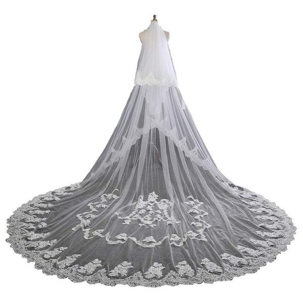 selling luxury real image wedding veils three meters long veils lace applique two layers cathedral length bridal veil, Black
selling luxury real image wedding veils three meters long veils lace applique two layers cathedral length bridal veil, Black