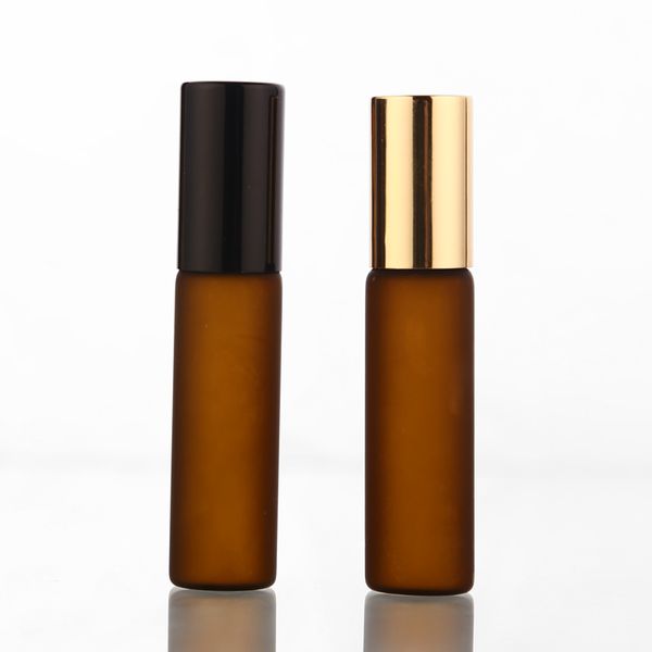 50pcs/lot 5ml frosted amber perfume glass roll on bottle with glass/metal ball brown roller essential oil vials thin
50pcs/lot 5ml frosted amber perfume glass roll on bottle with glass/metal ball brown roller essential oil vials thin