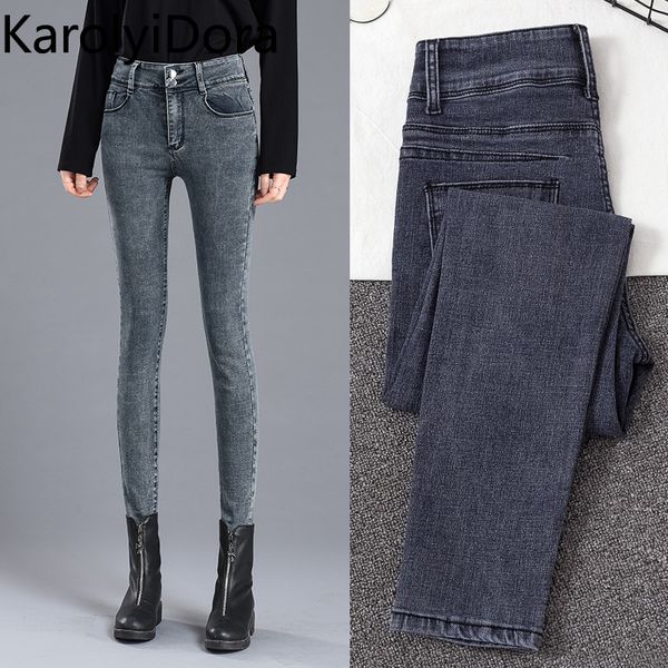 big code women's jeans 2020 new summer korean version of the high waist was thin and slim slim feet women's pants, Blue
big code women's jeans 2020 new summer korean version of the high waist was thin and slim slim feet women's pants, Blue