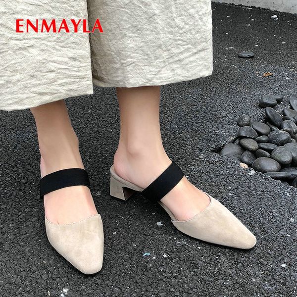 slippers enmayla kid suede shallow square heel mules shoes women fashion 2021 summer outside leopard woman 34-39, Black
slippers enmayla kid suede shallow square heel mules shoes women fashion 2021 summer outside leopard woman 34-39, Black