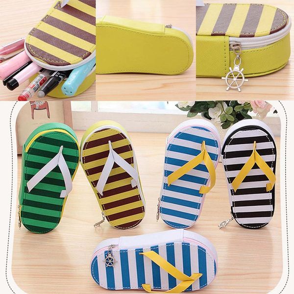 2019 new slippers pencil case for girls cute pu big capacity pencil bag kawaii stationery pouch pen box school supplies
2019 new slippers pencil case for girls cute pu big capacity pencil bag kawaii stationery pouch pen box school supplies