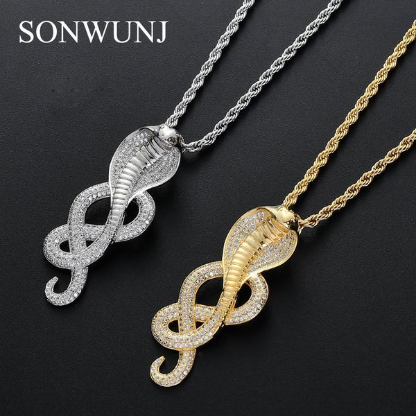 new cobra snake pendant brass micro pave with cz stones necklace gold color jewelry hip hop cn086, Silver
new cobra snake pendant brass micro pave with cz stones necklace gold color jewelry hip hop cn086, Silver