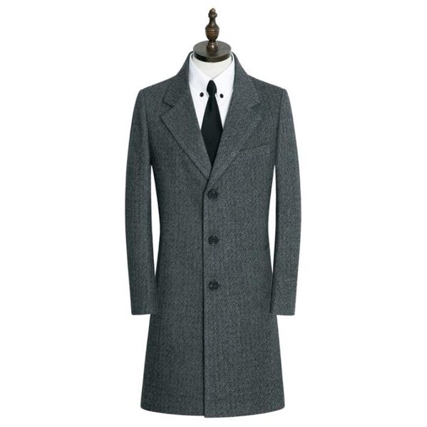casual woolen coat men trench coats long sleeves single-breasted overcoat mens cashmere coat casaco masculino england black
casual woolen coat men trench coats long sleeves single-breasted overcoat mens cashmere coat casaco masculino england black