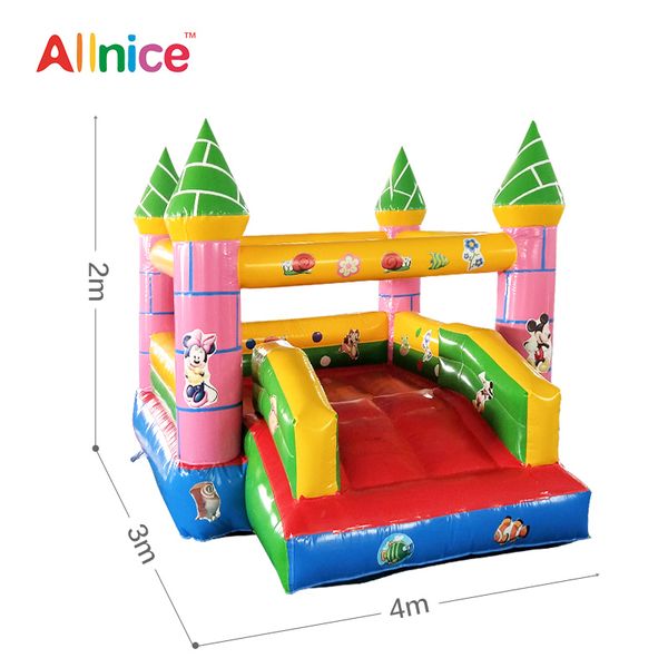 allnice toys inflatable bouncing inflatable castle children's paradise outdoor play inflatable slide castle park
allnice toys inflatable bouncing inflatable castle children's paradise outdoor play inflatable slide castle park