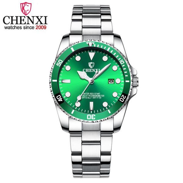 chenxi fashion casual watch women golden luxury quartz watches women's date clock montre femme brand wristwatches 2018 new xfcs, Slivery;brown
chenxi fashion casual watch women golden luxury quartz watches women's date clock montre femme brand wristwatches 2018 new xfcs, Slivery;brown