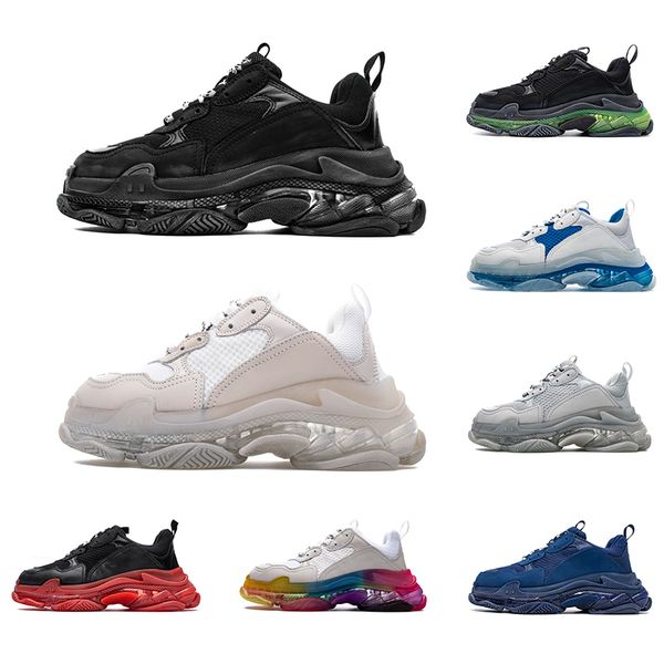 fashion paris 17fw triple s designer casual shoes old dad sneakers bubble soles mens womens sports size 36-45 online sale, Black
fashion paris 17fw triple s designer casual shoes old dad sneakers bubble soles mens womens sports size 36-45 online sale, Black