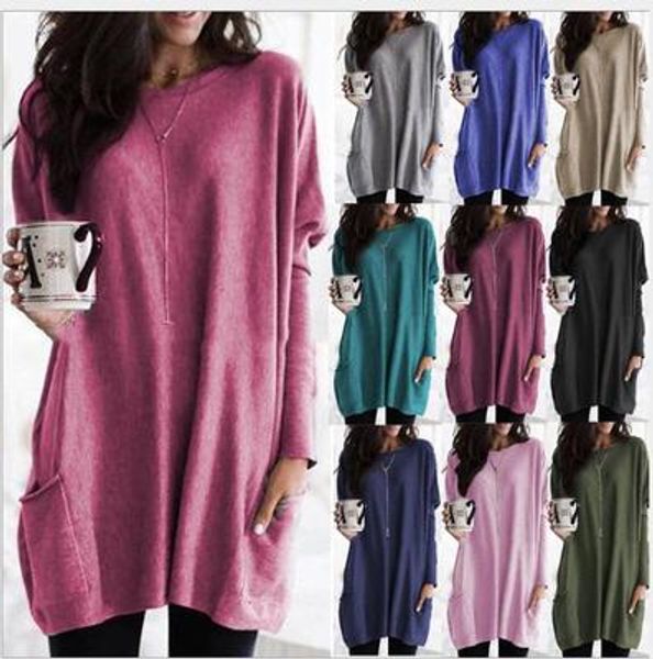 womens designer t shirts women clothes ladies fashion autumn and winter long sleeve casual pocket tshirt loose plus size, White
womens designer t shirts women clothes ladies fashion autumn and winter long sleeve casual pocket tshirt loose plus size, White
