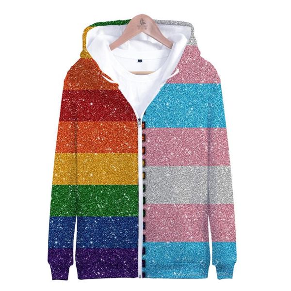men's hoodies & sweatshirts lgbt3d zipper men/women gay love lesbian rainbow design sweatshirt couples pullovers streetwear, Black
men's hoodies & sweatshirts lgbt3d zipper men/women gay love lesbian rainbow design sweatshirt couples pullovers streetwear, Black