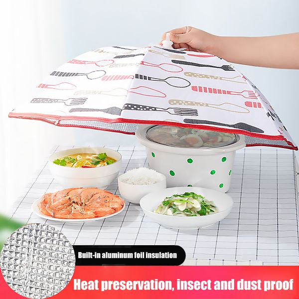 kitchen gadgets dining table covers thermal food dust cover keeping warm cooking tools food lid folding insulated table cover
kitchen gadgets dining table covers thermal food dust cover keeping warm cooking tools food lid folding insulated table cover