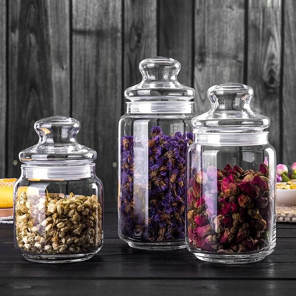 portable glass storage container jar transparent storage bottle box dampproof organizer canister kitchen containers
portable glass storage container jar transparent storage bottle box dampproof organizer canister kitchen containers