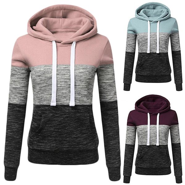autumn new spell stitching color harajuku women hoodies pullover loose female tracksuits casual round neck sweatshirt patchwork, Black
autumn new spell stitching color harajuku women hoodies pullover loose female tracksuits casual round neck sweatshirt patchwork, Black