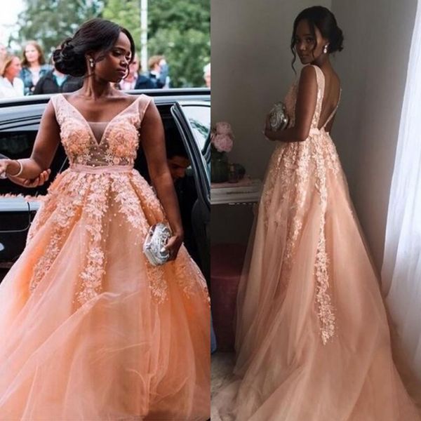 plus size african backless sleeveless a line wedding dresses deep v neck lace appliques beads tulle country garden bridal gowns, White
plus size african backless sleeveless a line wedding dresses deep v neck lace appliques beads tulle country garden bridal gowns, White