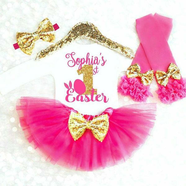 3pcs baby girl easter 1st birthday outfit party clothes romper cake tutu dress 0-24m, White
3pcs baby girl easter 1st birthday outfit party clothes romper cake tutu dress 0-24m, White