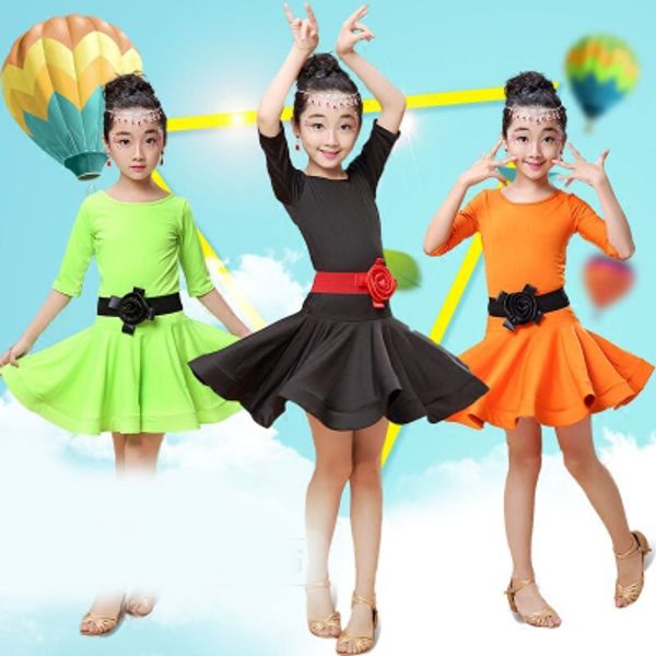 children's latin dance skirt summer girl new style latin clothing grading competition clothing girls practice dance costumes, Black;red
children's latin dance skirt summer girl new style latin clothing grading competition clothing girls practice dance costumes, Black;red