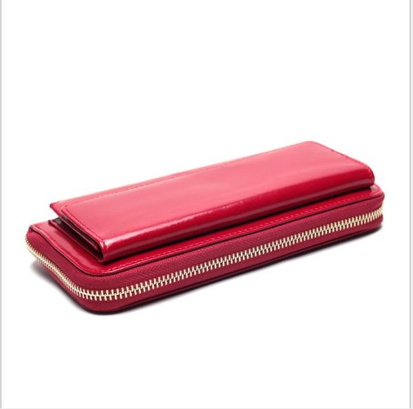 mobile wallet female long section new leather ladies money clip zipper multi-function large capacity clutch bag, Red;black
mobile wallet female long section new leather ladies money clip zipper multi-function large capacity clutch bag, Red;black