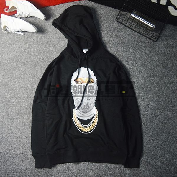 popular brand summer hip-hop street ih pearl masked character head print loose hooded thin long sleeve sweater men, Black
popular brand summer hip-hop street ih pearl masked character head print loose hooded thin long sleeve sweater men, Black