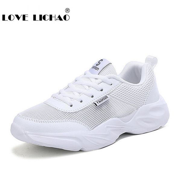 sneakers women summer round toe lace-up casual platform shoes women thick bottom casual shoes breathable mesh, Black
sneakers women summer round toe lace-up casual platform shoes women thick bottom casual shoes breathable mesh, Black