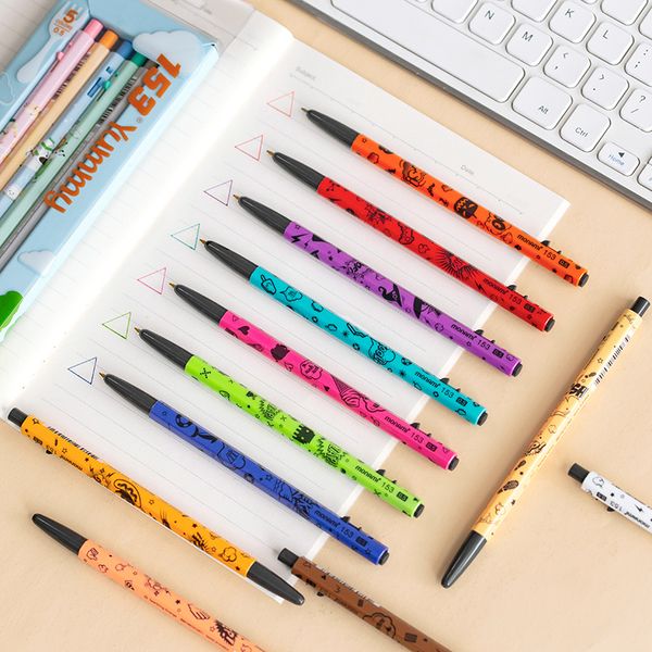 12pcs cartoon ballpoint pen set 0.5mm ball point 2 fluorescent 10 vivid colors roller ballpen for drawing kids gift school f032, Blue;orange
12pcs cartoon ballpoint pen set 0.5mm ball point 2 fluorescent 10 vivid colors roller ballpen for drawing kids gift school f032, Blue;orange