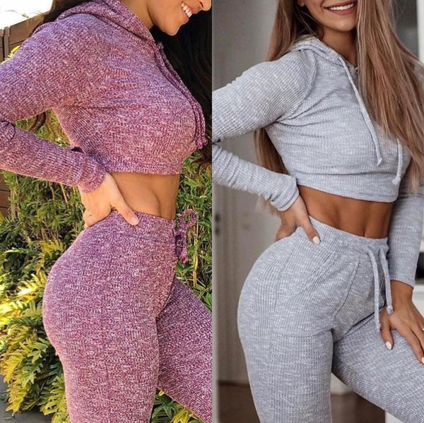 women gym yoga causal hooded long sleeve pants set suit sports set, White;black
women gym yoga causal hooded long sleeve pants set suit sports set, White;black