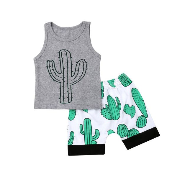 new newborn kids baby boy sleeveless cactus t-shirt shorts summer outfits sunsuit, White
new newborn kids baby boy sleeveless cactus t-shirt shorts summer outfits sunsuit, White