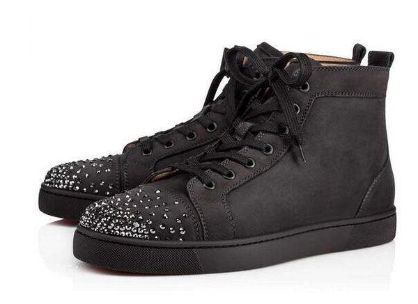 19sfashion высококачественные красные нижние кроссовки мужские кроссовки обувь высокий верх из замши инкрустирован повседневной мужской крис, Black
19sfashion высококачественные красные нижние кроссовки мужские кроссовки обувь высокий верх из замши инкрустирован повседневной мужской крис, Black