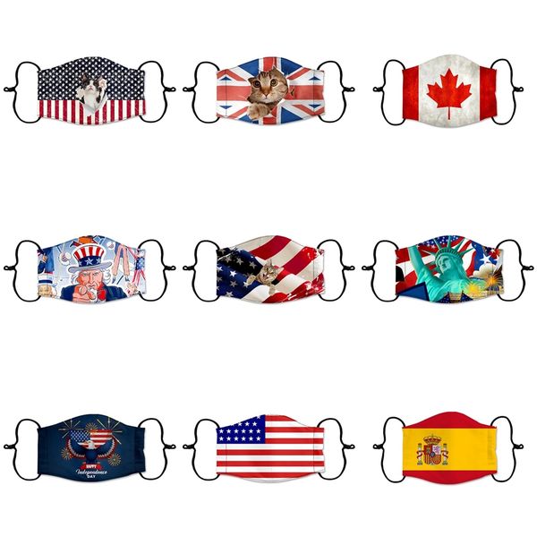 usa flag mask independence day face masks dustproof fashion 3d printing designer face masks fabric washable mask for adults and #825
usa flag mask independence day face masks dustproof fashion 3d printing designer face masks fabric washable mask for adults and #825