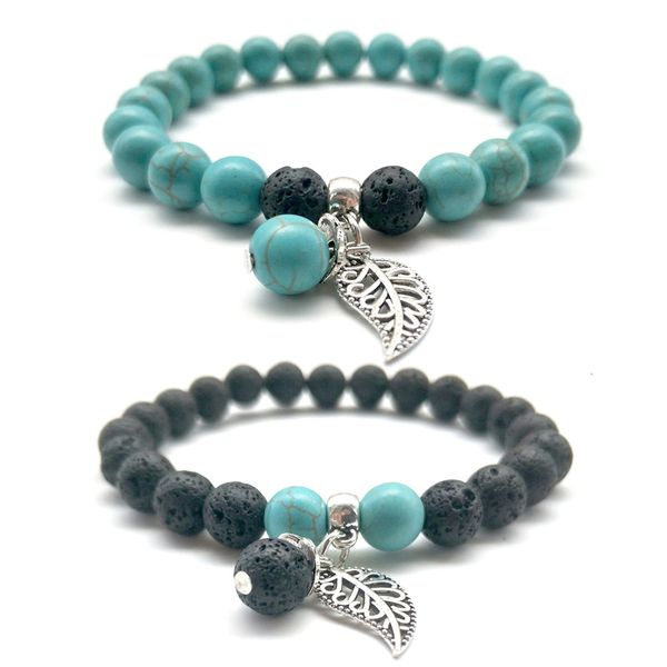 classic design handmade 8mm natural stone lava beaded strands bracelet for men women gift, Black
classic design handmade 8mm natural stone lava beaded strands bracelet for men women gift, Black