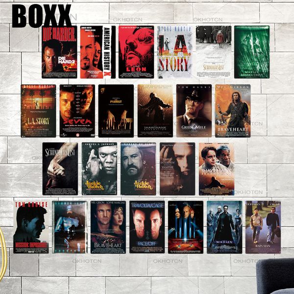 classic movie metal tin sign metal vintage movie poster plaque wall decor for bar pub club man cave decorative plate
classic movie metal tin sign metal vintage movie poster plaque wall decor for bar pub club man cave decorative plate
