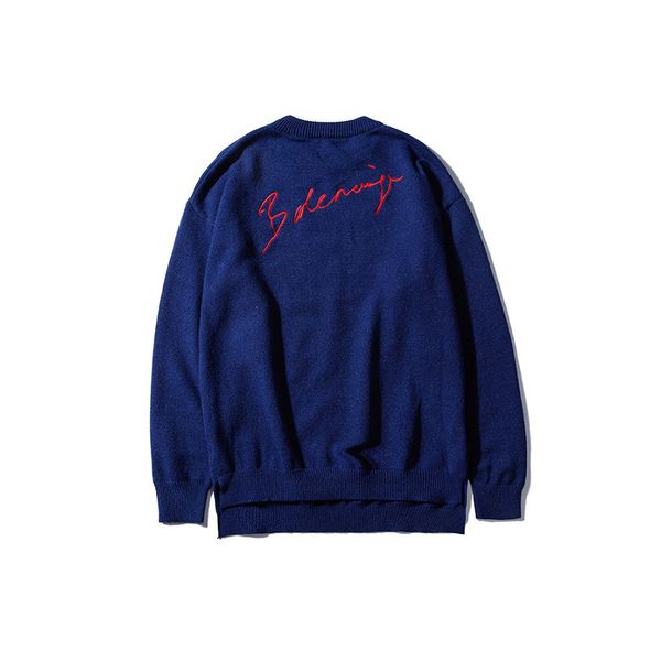 men women fashion sweater 2020 new arrival solid color letter embroidery sweaters fashion casual brand pullover men clothing, White;black
men women fashion sweater 2020 new arrival solid color letter embroidery sweaters fashion casual brand pullover men clothing, White;black