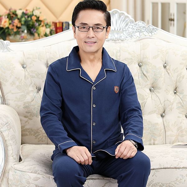 fvbu9 middle-aged and elderly pajamas long-sleeved home cotton clothes pajama middle-aged dad autumn cotton suit men's thin men's, Blue;red
fvbu9 middle-aged and elderly pajamas long-sleeved home cotton clothes pajama middle-aged dad autumn cotton suit men's thin men's, Blue;red