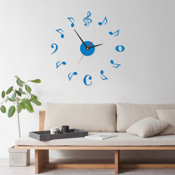 wall stickers mirror wall clock 3d mirror removable wall clock sticker acrylic clock diy creative