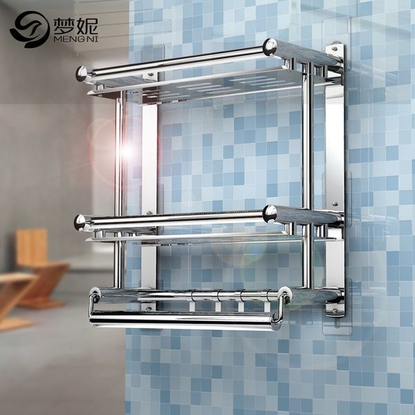 strong traceless bathroom stainless steel towel rack bath towel rack multifunctional kitchen toilet storage rack no punching
strong traceless bathroom stainless steel towel rack bath towel rack multifunctional kitchen toilet storage rack no punching