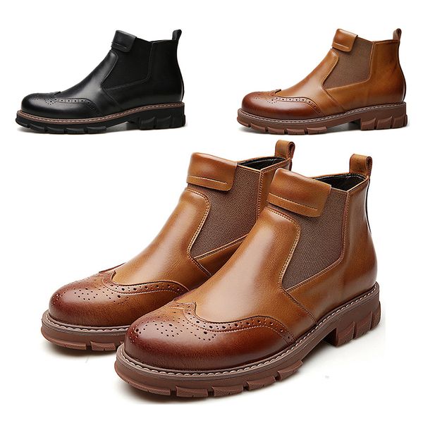 2020 new whole sale drop shipping leather boots for men black brown casual designer sneakers size 38-44 ing, White;red
2020 new whole sale drop shipping leather boots for men black brown casual designer sneakers size 38-44 ing, White;red