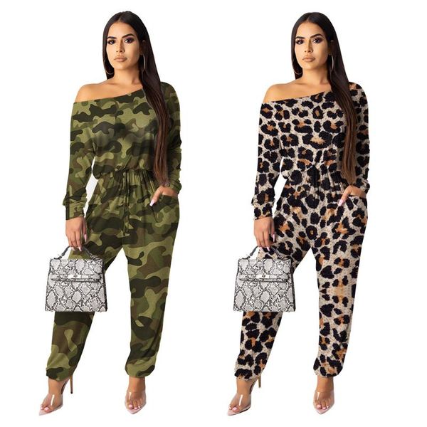 fashion camouflage leopard printed autumn jumpsuits women slash neck long sleeves pockets loose casual daily jumpsuits pants, Black;white
fashion camouflage leopard printed autumn jumpsuits women slash neck long sleeves pockets loose casual daily jumpsuits pants, Black;white