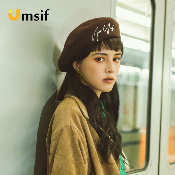 2018 new winter women's french style lace bow wool berets hat female solid color warm beret hats for women painter beanies caps, Blue;gray
2018 new winter women's french style lace bow wool berets hat female solid color warm beret hats for women painter beanies caps, Blue;gray