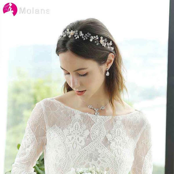 molans beautiful flowers beading headband for bridal hair accessories exquisite pearls alloy hairbands with ribbons for wedding
molans beautiful flowers beading headband for bridal hair accessories exquisite pearls alloy hairbands with ribbons for wedding