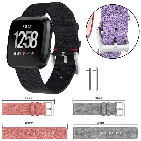 replacement woven canvas nylon band strap wristband for versa smart watch replacement watch band fabric breathable strap, Black;brown
replacement woven canvas nylon band strap wristband for versa smart watch replacement watch band fabric breathable strap, Black;brown