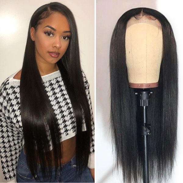 lace front human hair wigs raw indian straight remy hair lace frontal wigs star 150% density glueless lace front wigs, Black
lace front human hair wigs raw indian straight remy hair lace frontal wigs star 150% density glueless lace front wigs, Black